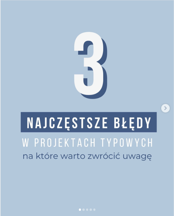 zrzut ekranu - post o najczęstszych błędach w projektach