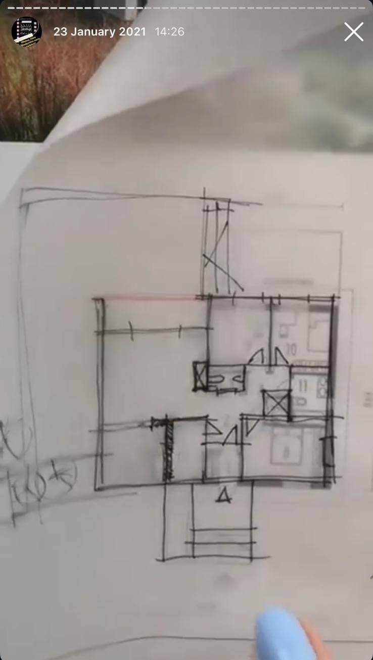 zrzut ekranu z relacji na Instagramie - pierwsza analiza projektów